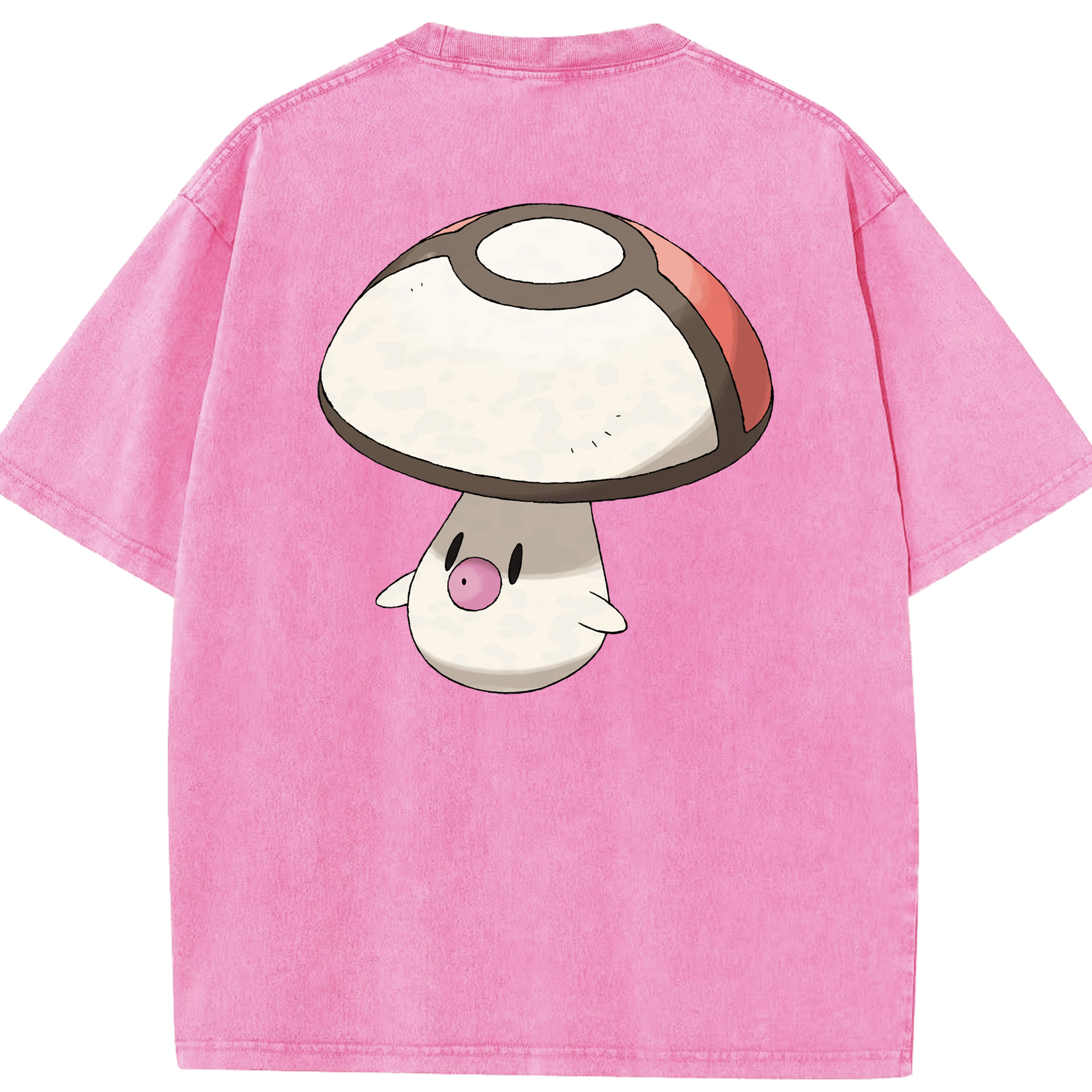 （画像用） ポケットモンスター Pokémon 綿100% ヴィンテージ風 半袖Tシャツ（背面プリント）